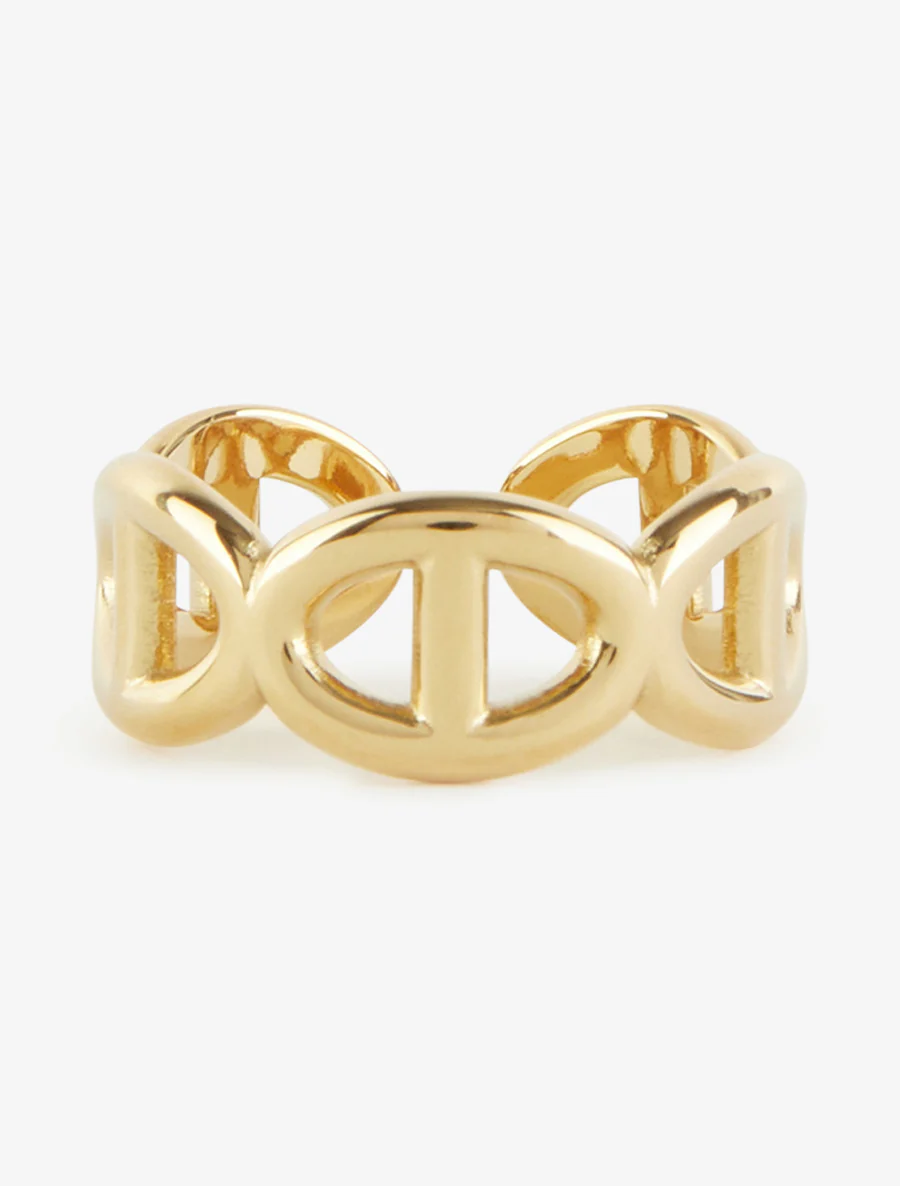 Bague à maillons marins - Or - Image 3