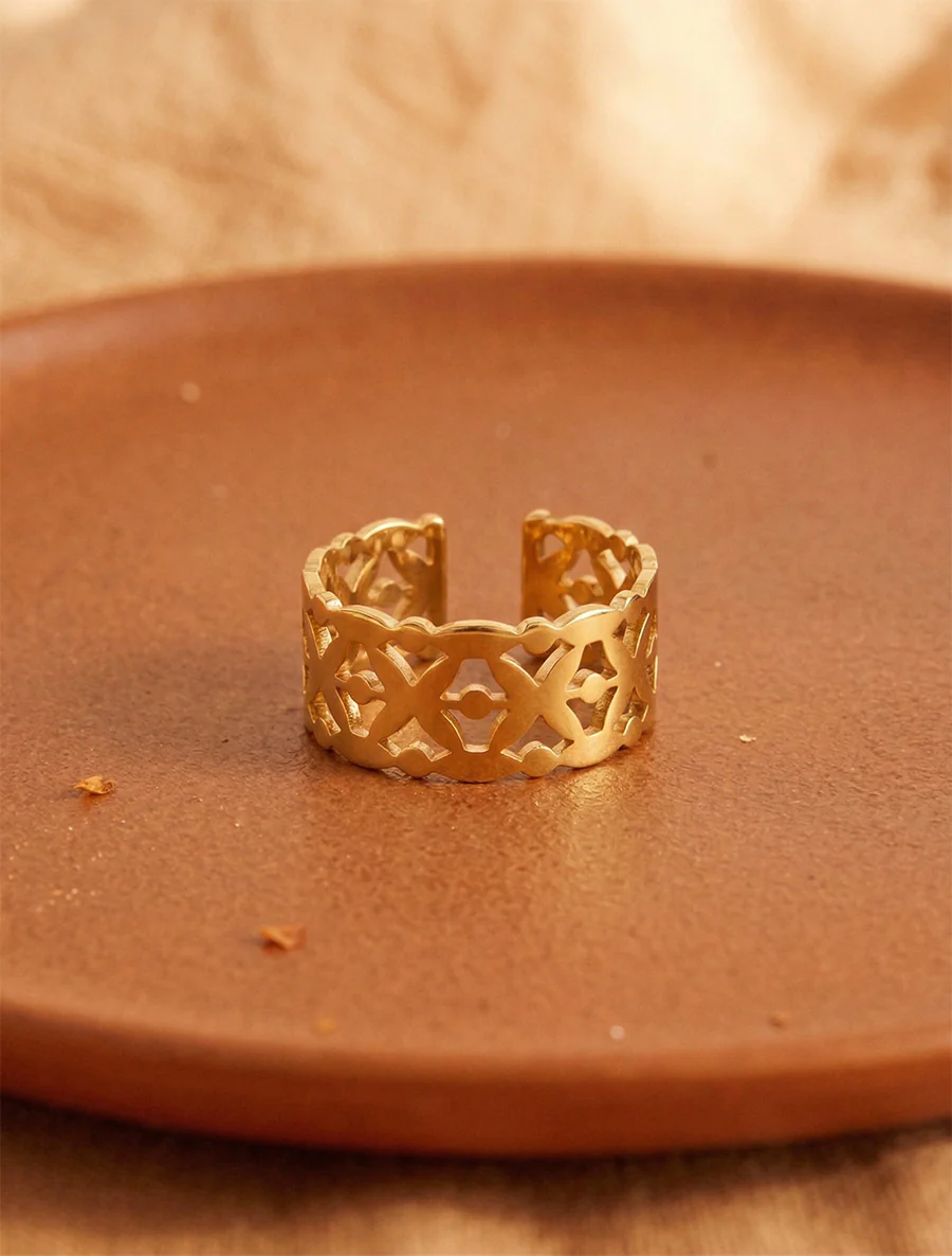 Bague arabesques - Or