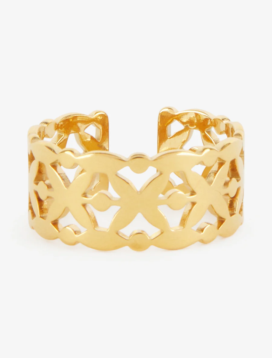 Bague arabesques - Or - Image 3