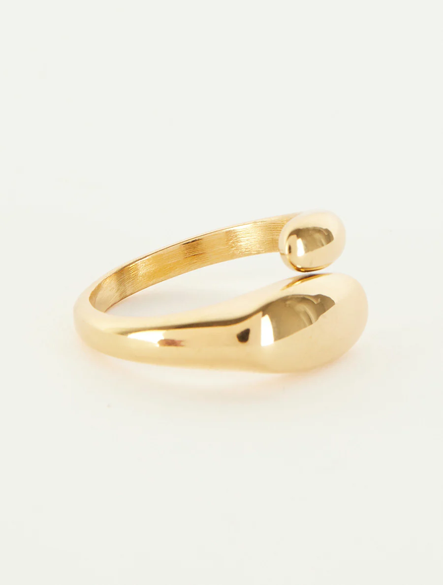 Bague croisée - Or - Image 2