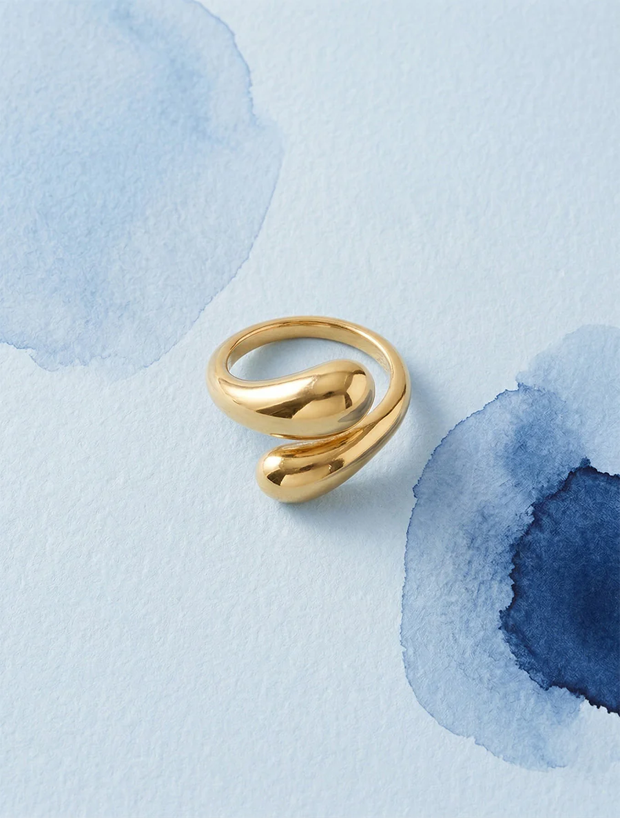 Bague enlacée - Or