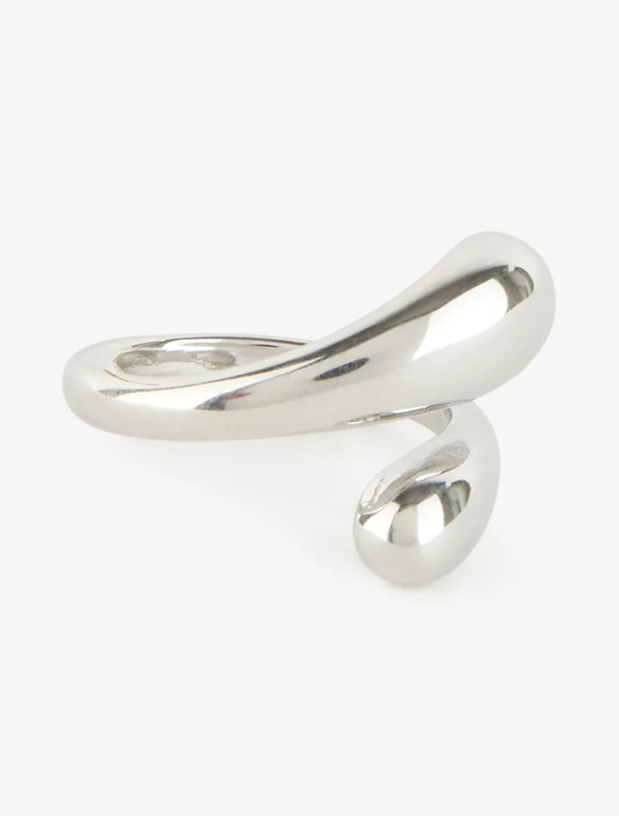 Bague style gouttes entralacées - Argent - Image 2