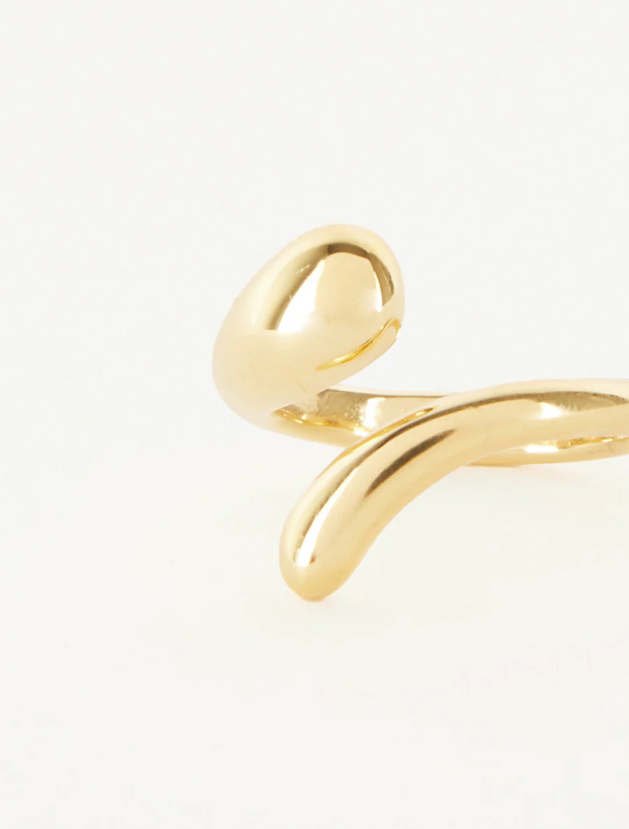 Bague torsadé et bombé - Or - Image 3
