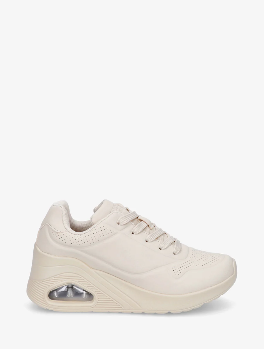 Baskets à semelle bulle d'air - Beige
