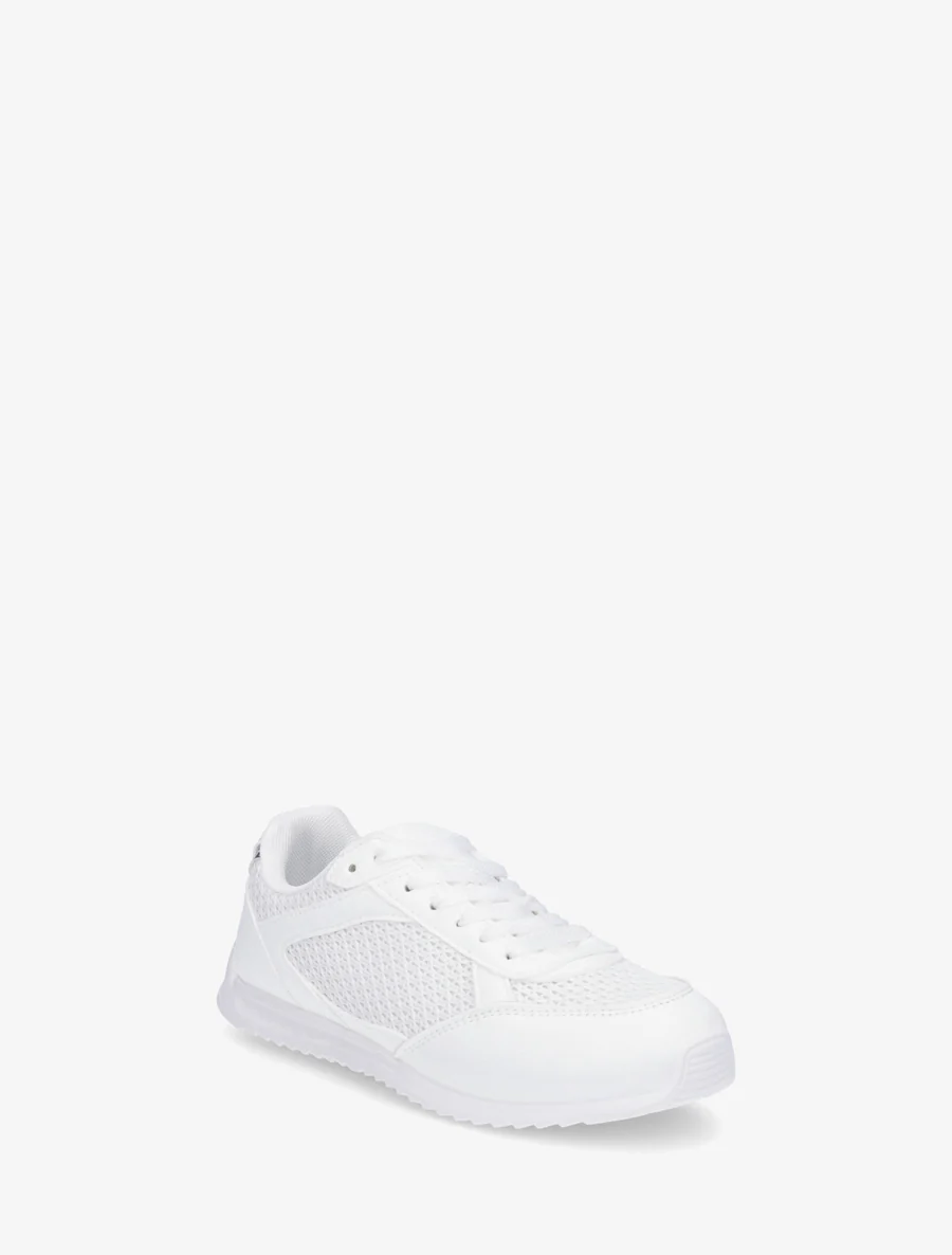 Baskets casual en tissu et simili - Blanc - Image 2