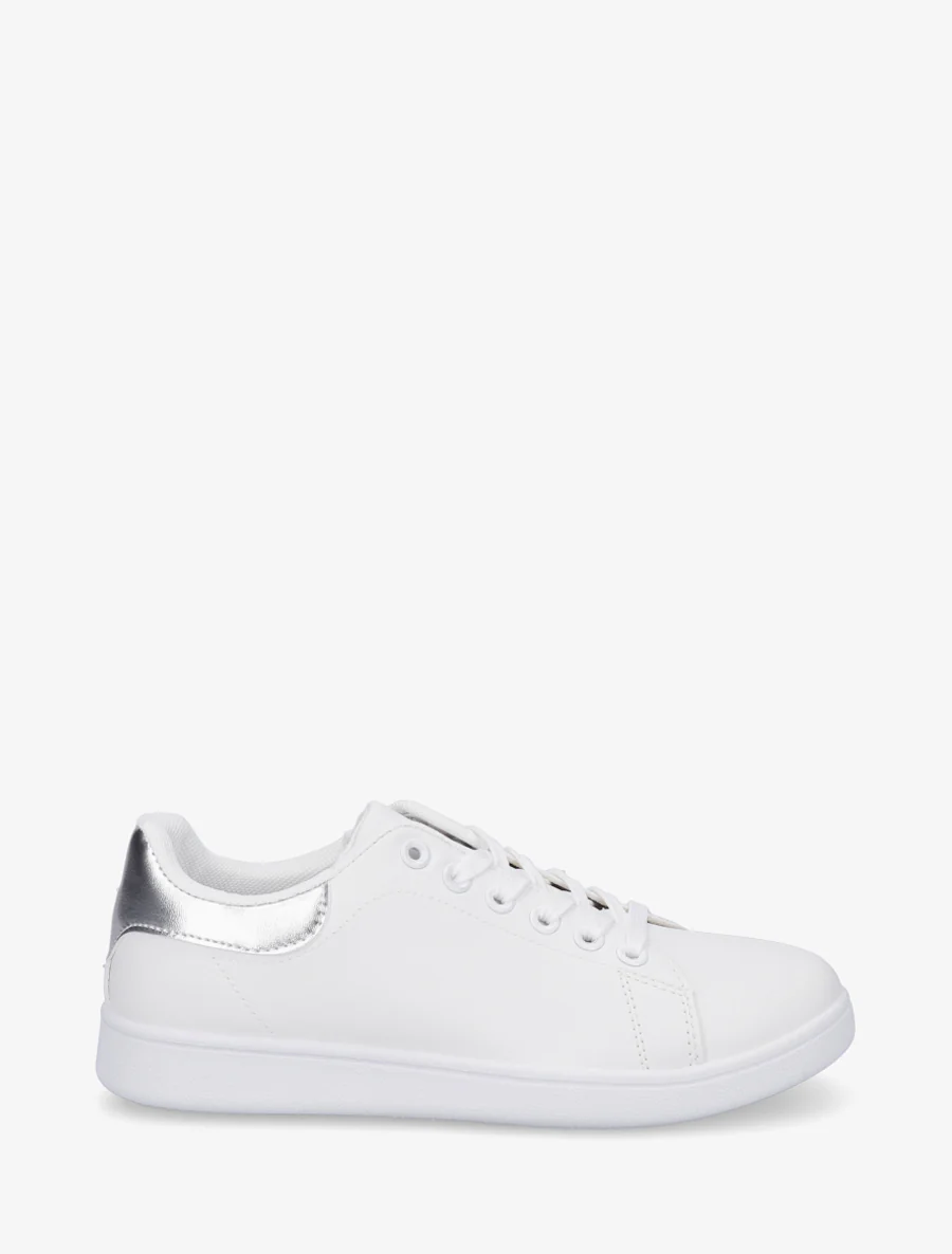 Baskets classiques en simili - Argent