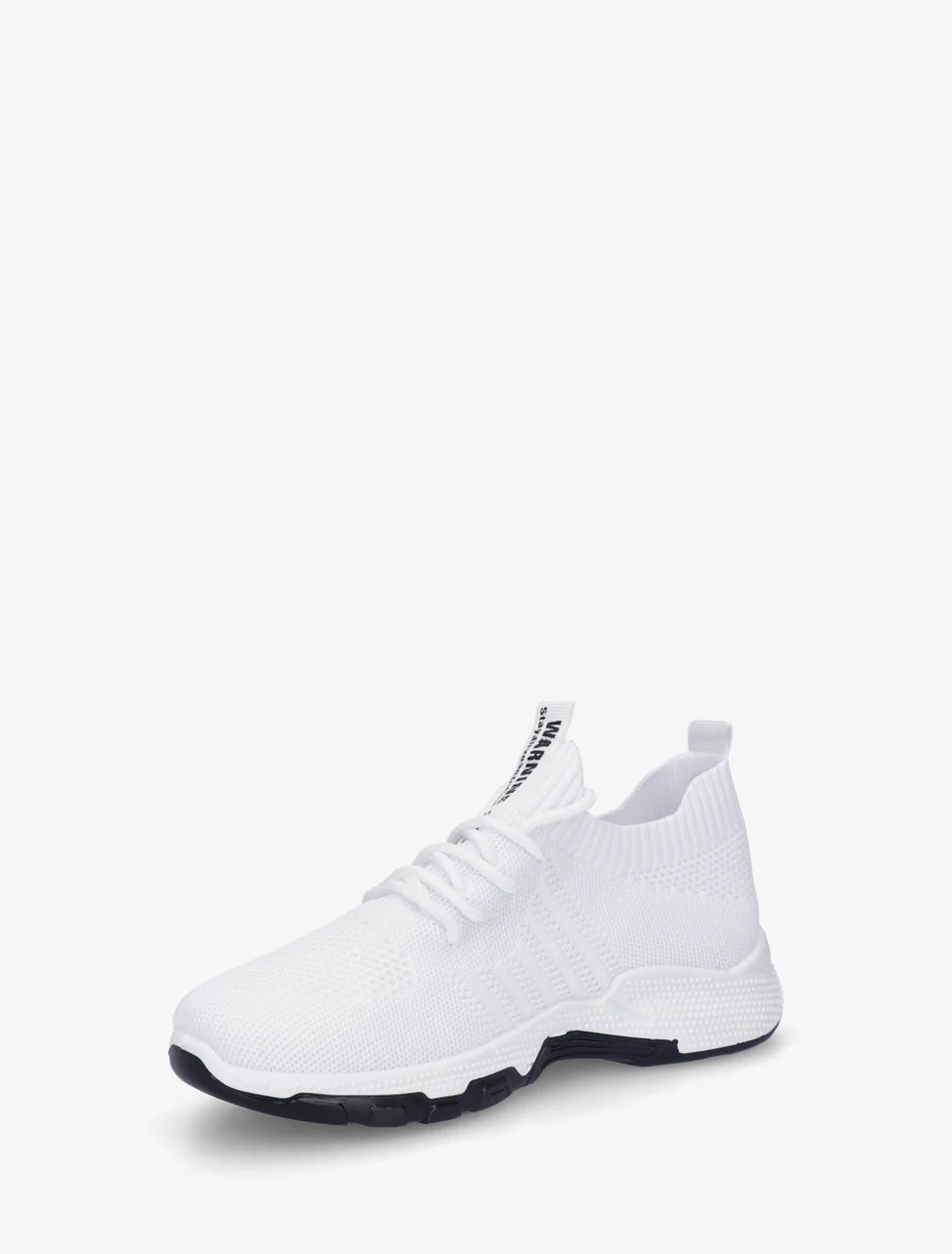 Baskets souples en maille - Blanc - Image 3