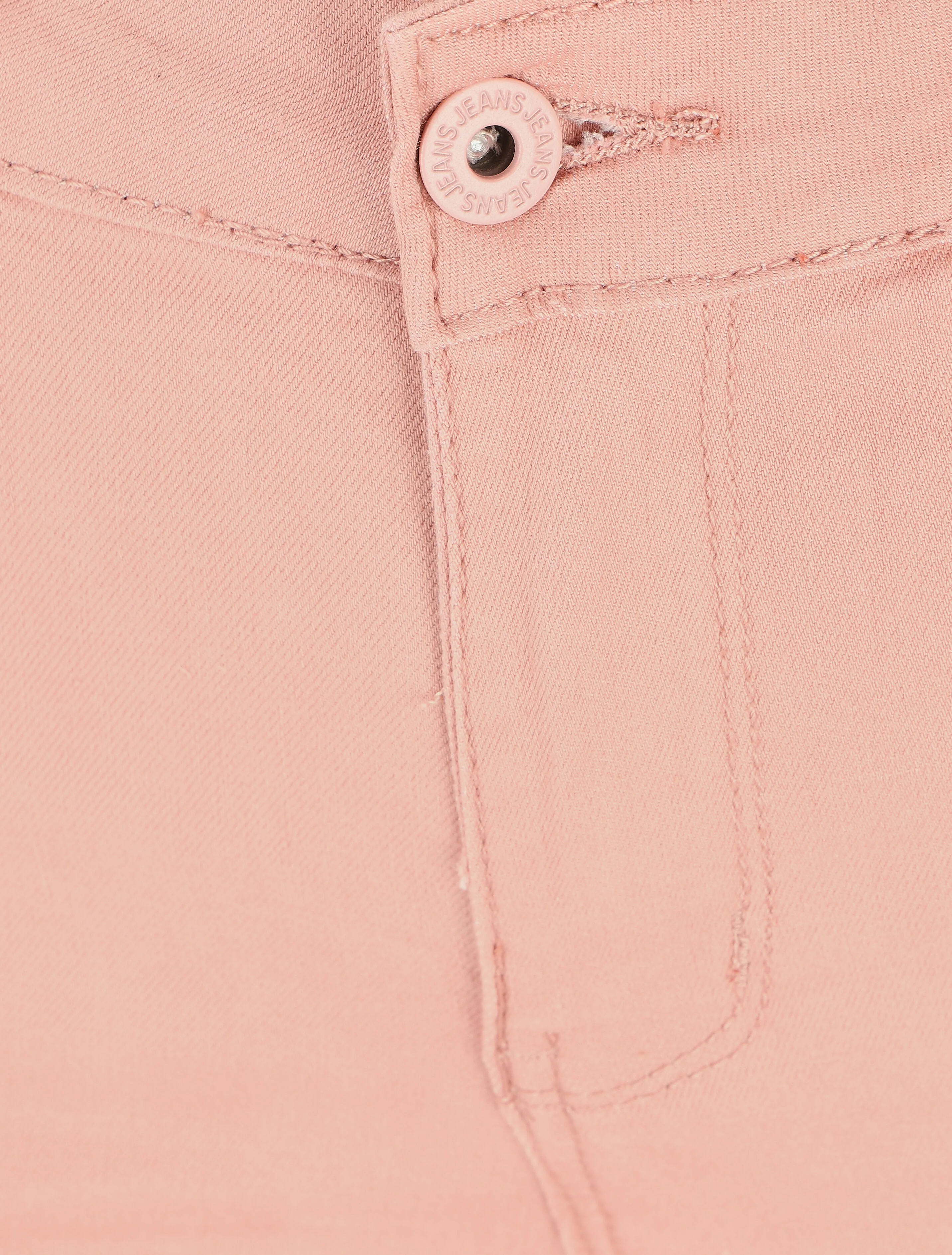 Bermuda push up uni coupe droite - Rose - Image 3
