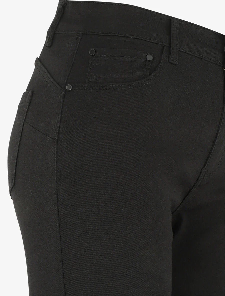 Bermuda push up uni - Noir - Image 3