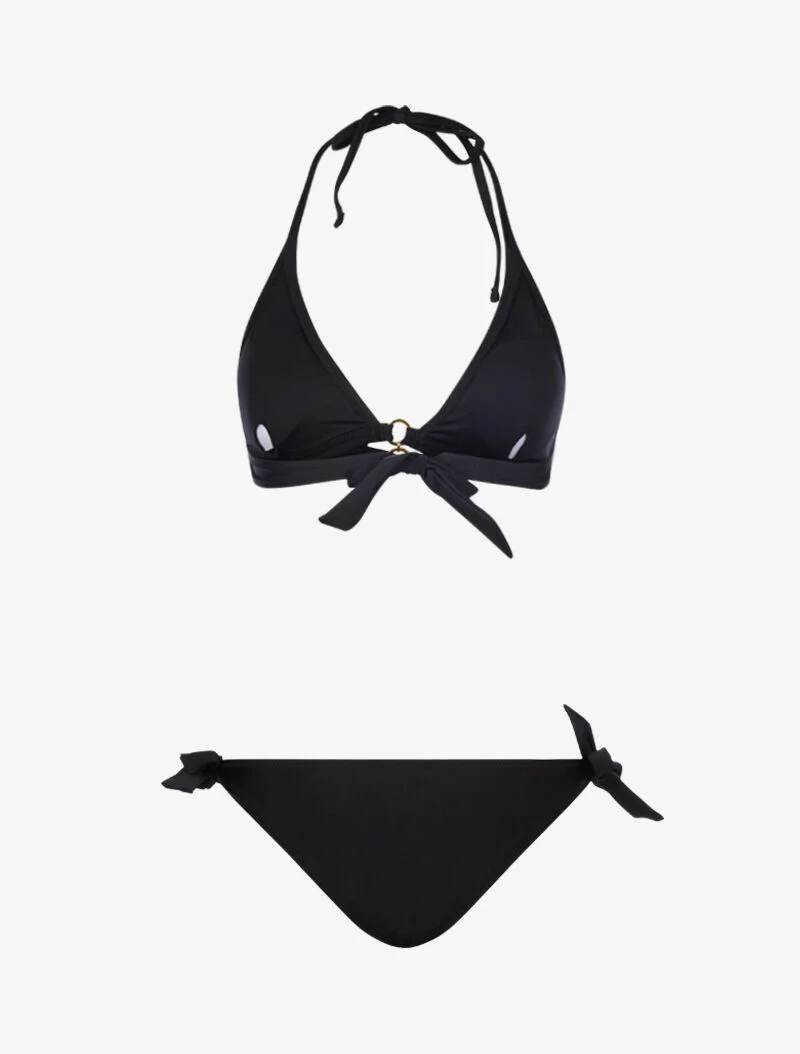 Bikini à détails métalliques - noir - Image 2