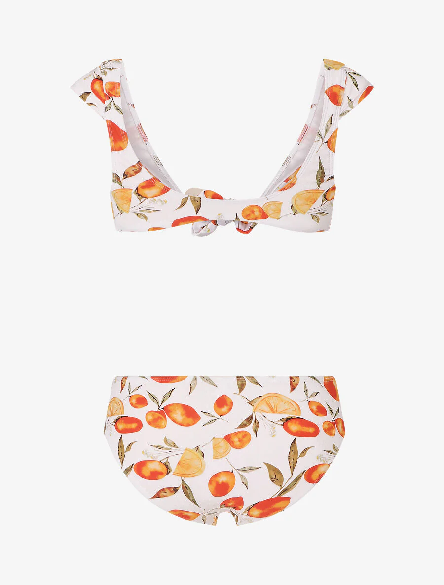 Bikini à imprimé citrons - Blanc - Image 3
