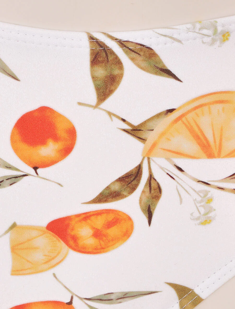 Bikini à imprimé citrons - Blanc - Image 4