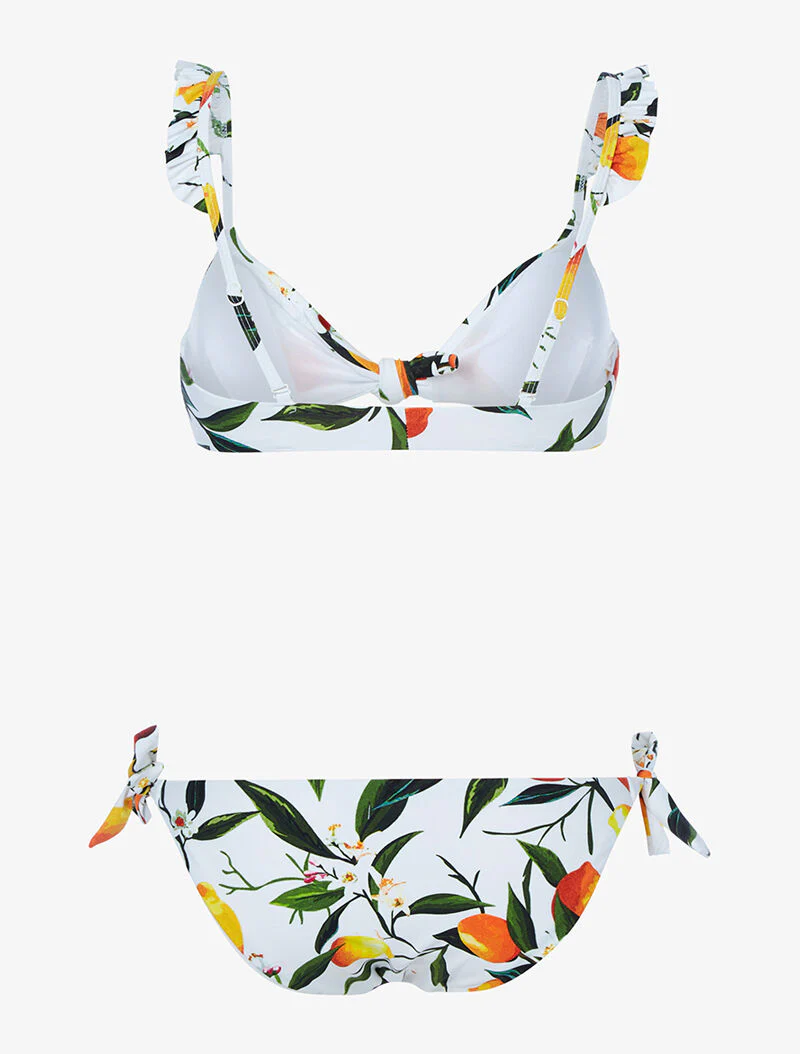 Bikini à imprimé citrons - blanc - Image 2