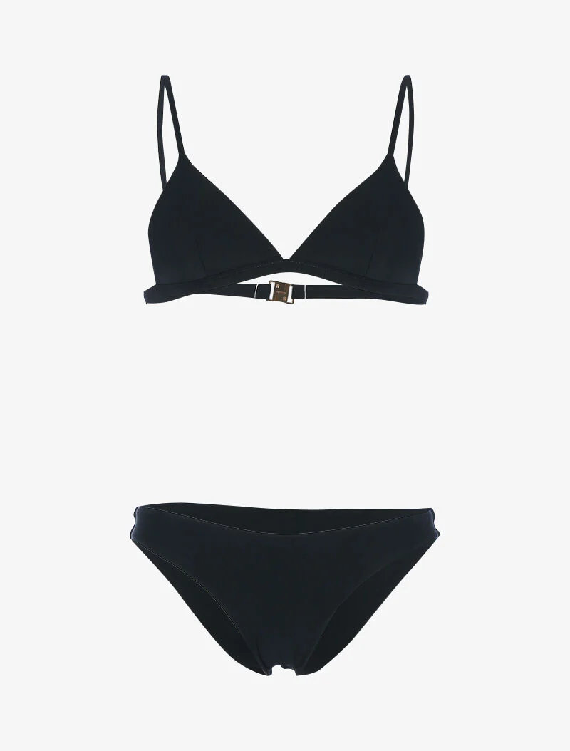 Bikini basique triangle - noir