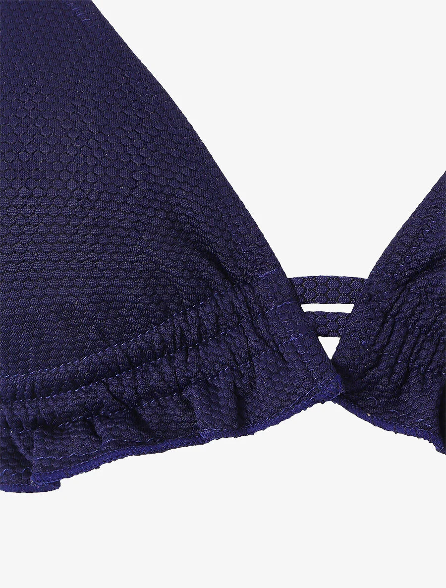 Bikini dépareillé tie and dye - Marine - Image 3