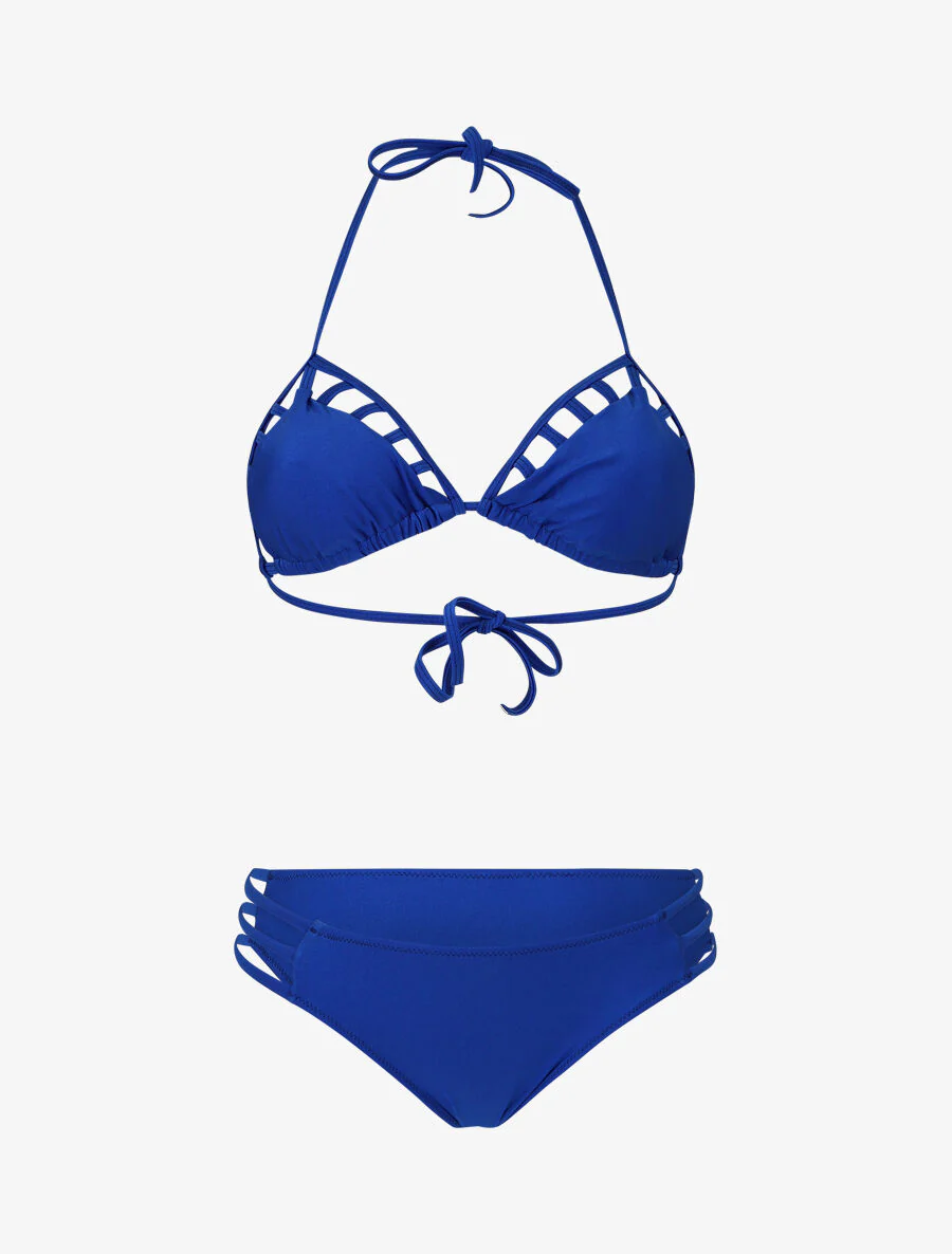 Bikini triangle uni - Bleu royal