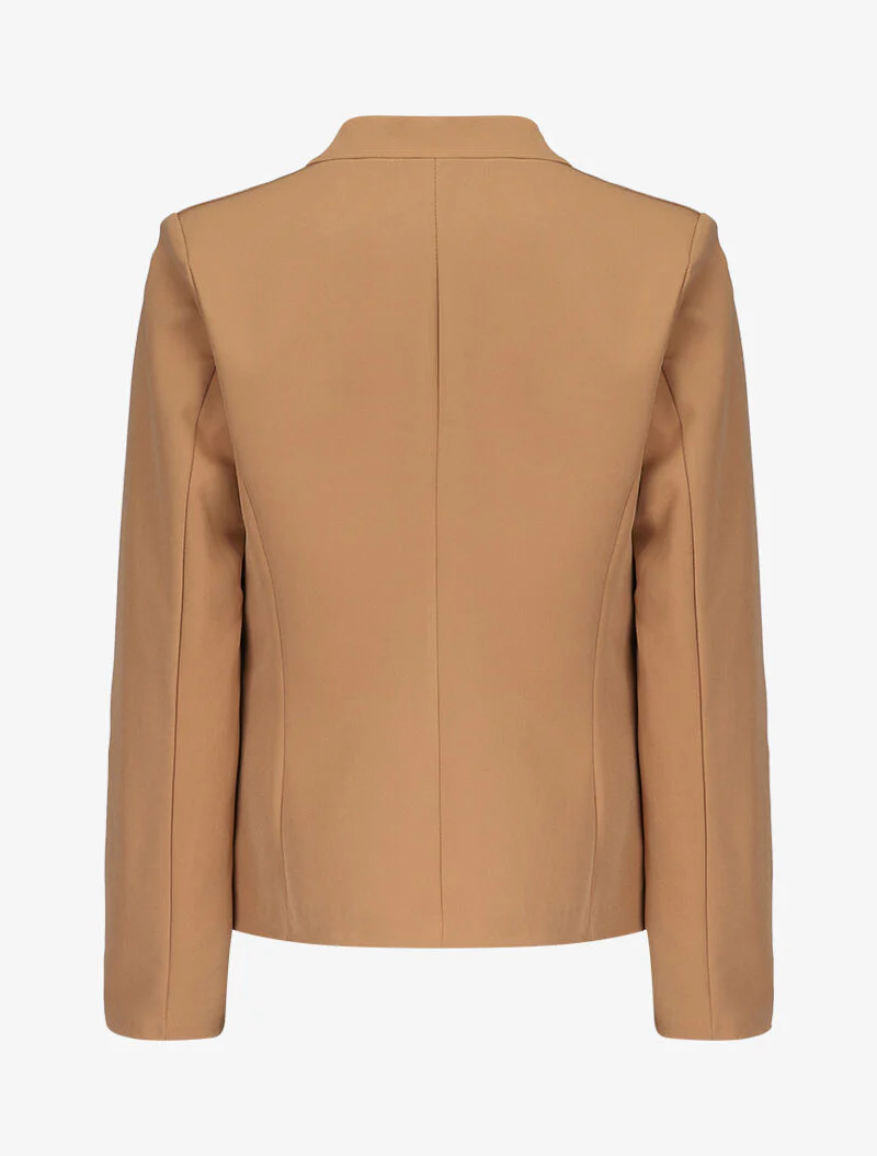 Blazer casual ouvert - Camel - Image 2