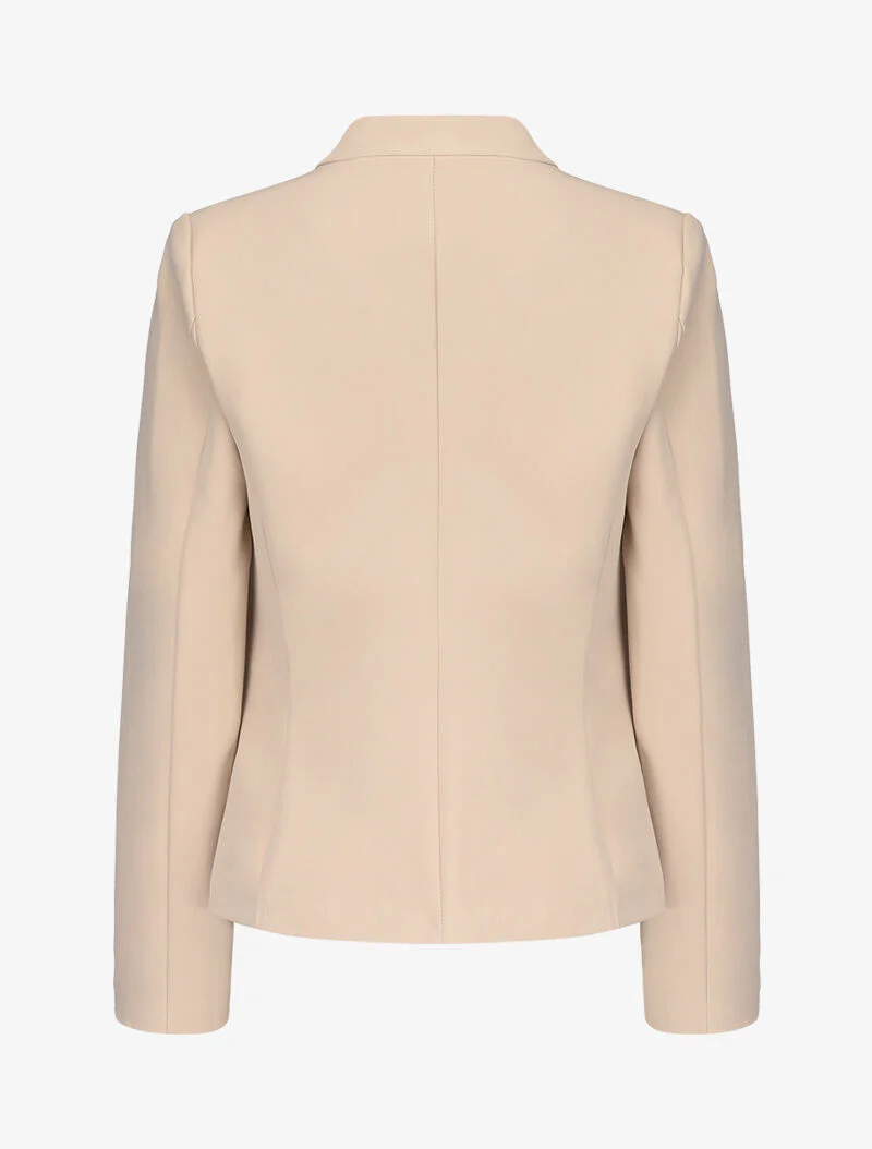 Blazer casual ouvert - Beige - Image 2