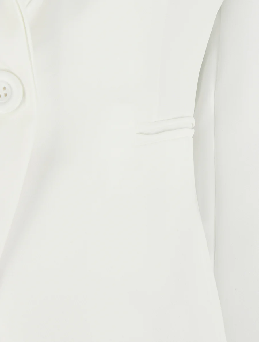 Blazer droit classique - Blanc - Image 3