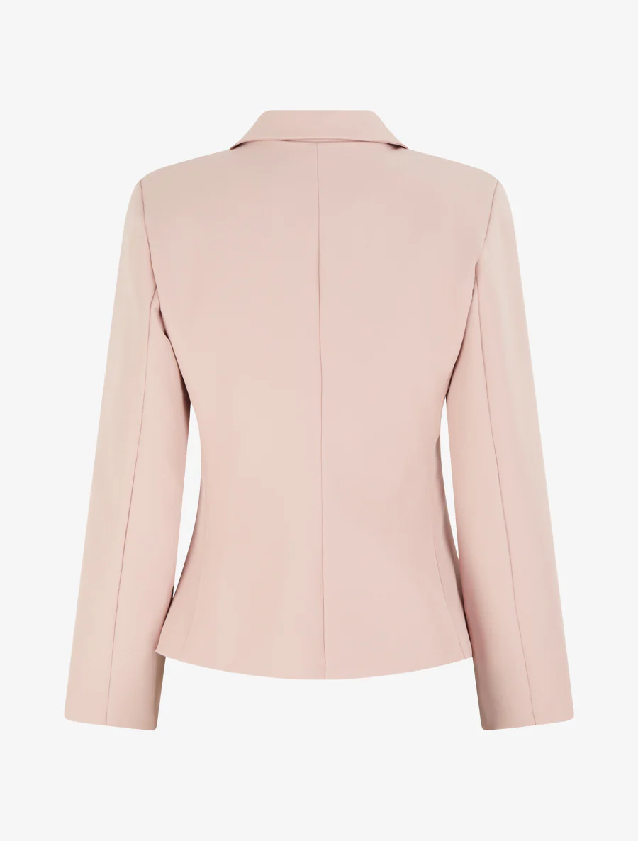 Blazer droit classique - Rose - Image 2