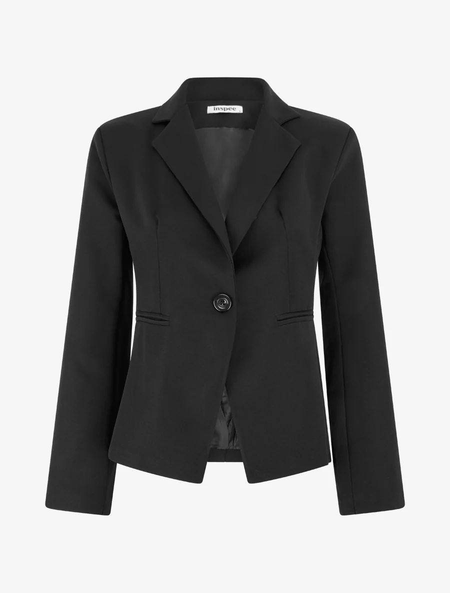 Blazer droit classique - Noir