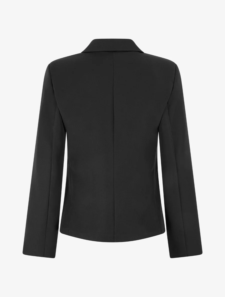 Blazer droit classique - Noir - Image 2