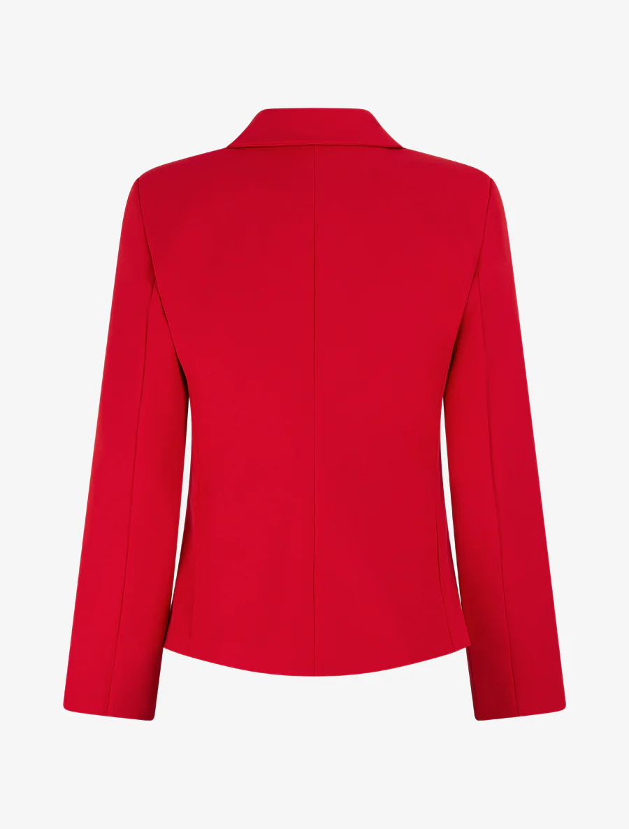Blazer droit classique - Rouge - Image 2