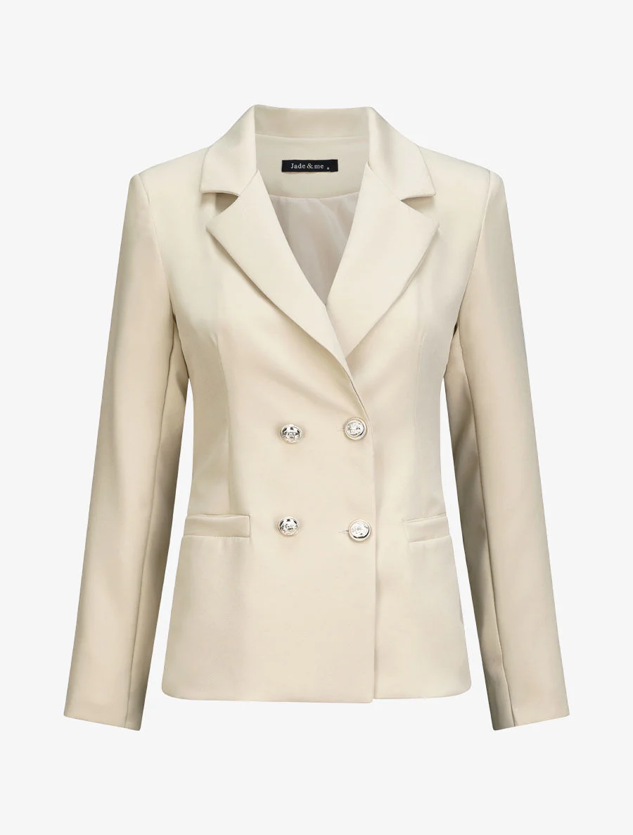 Blazer droit overzise - Beige
