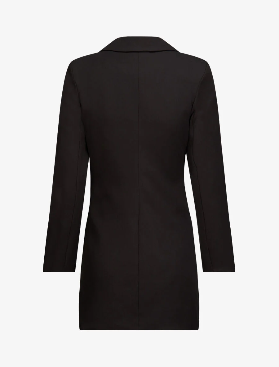 Blazer extra long - Noir - Image 2