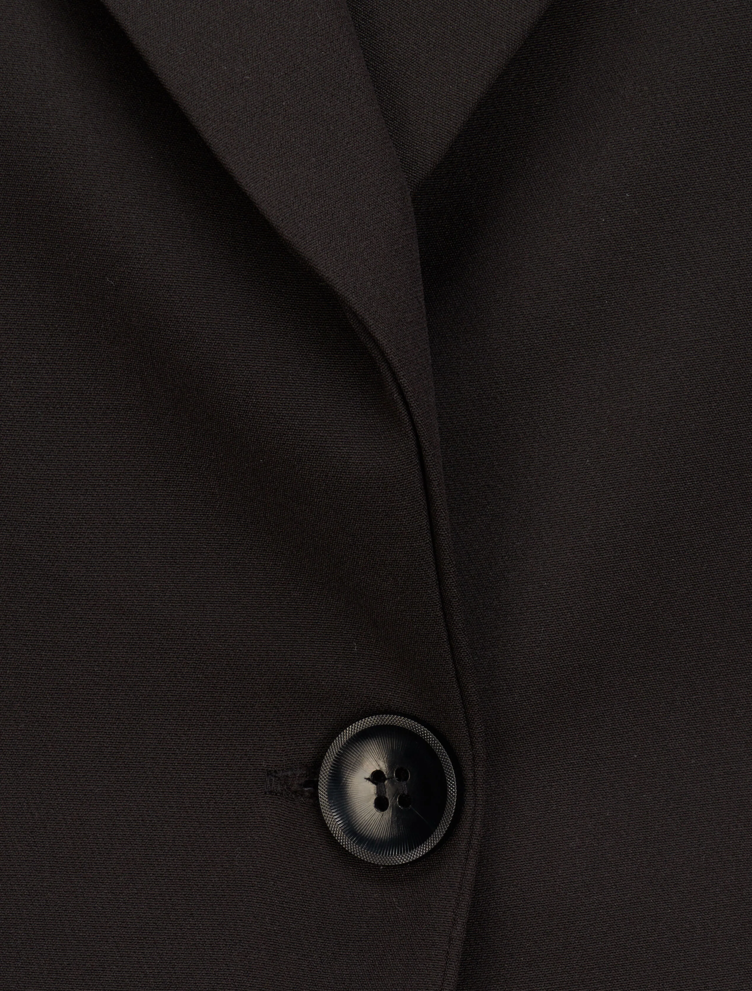 Blazer extra long - Noir - Image 3