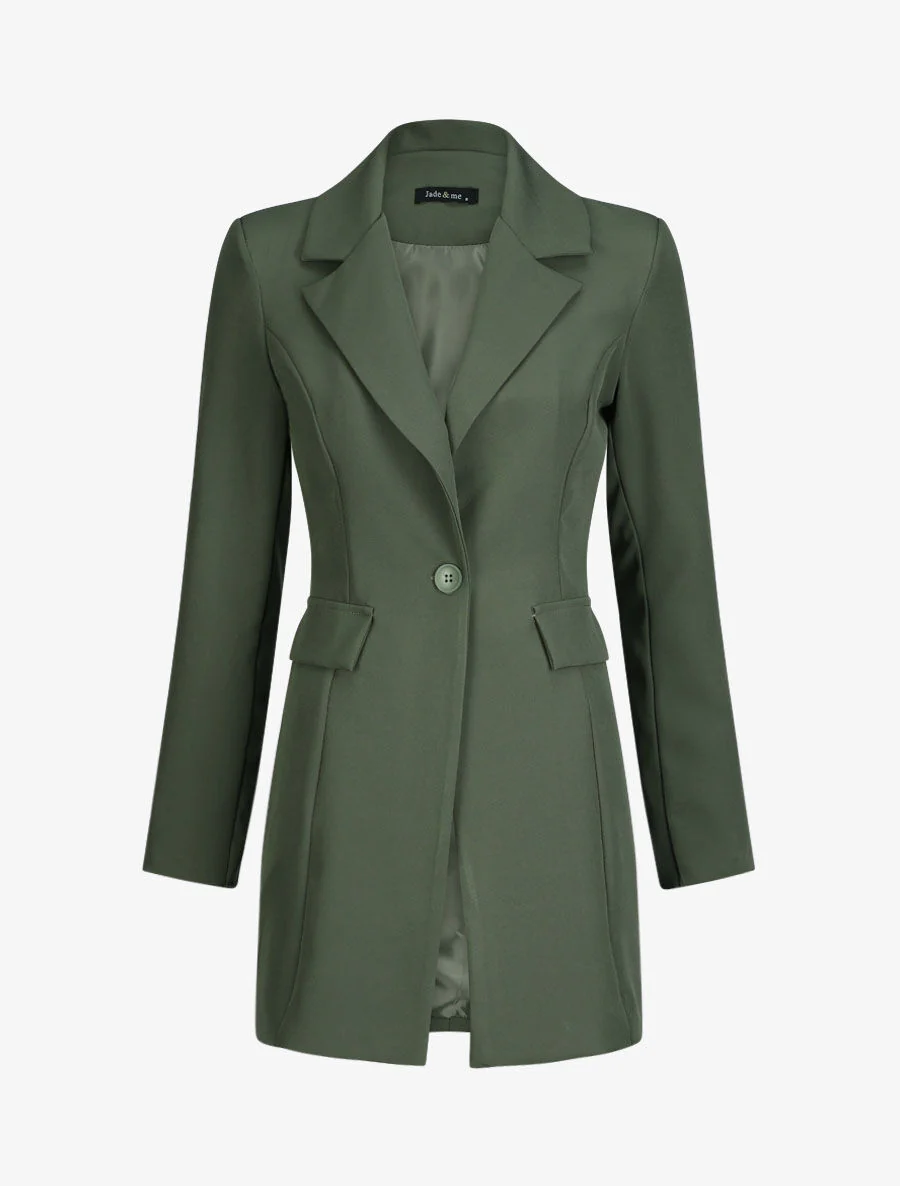 Blazer extra long - Kaki