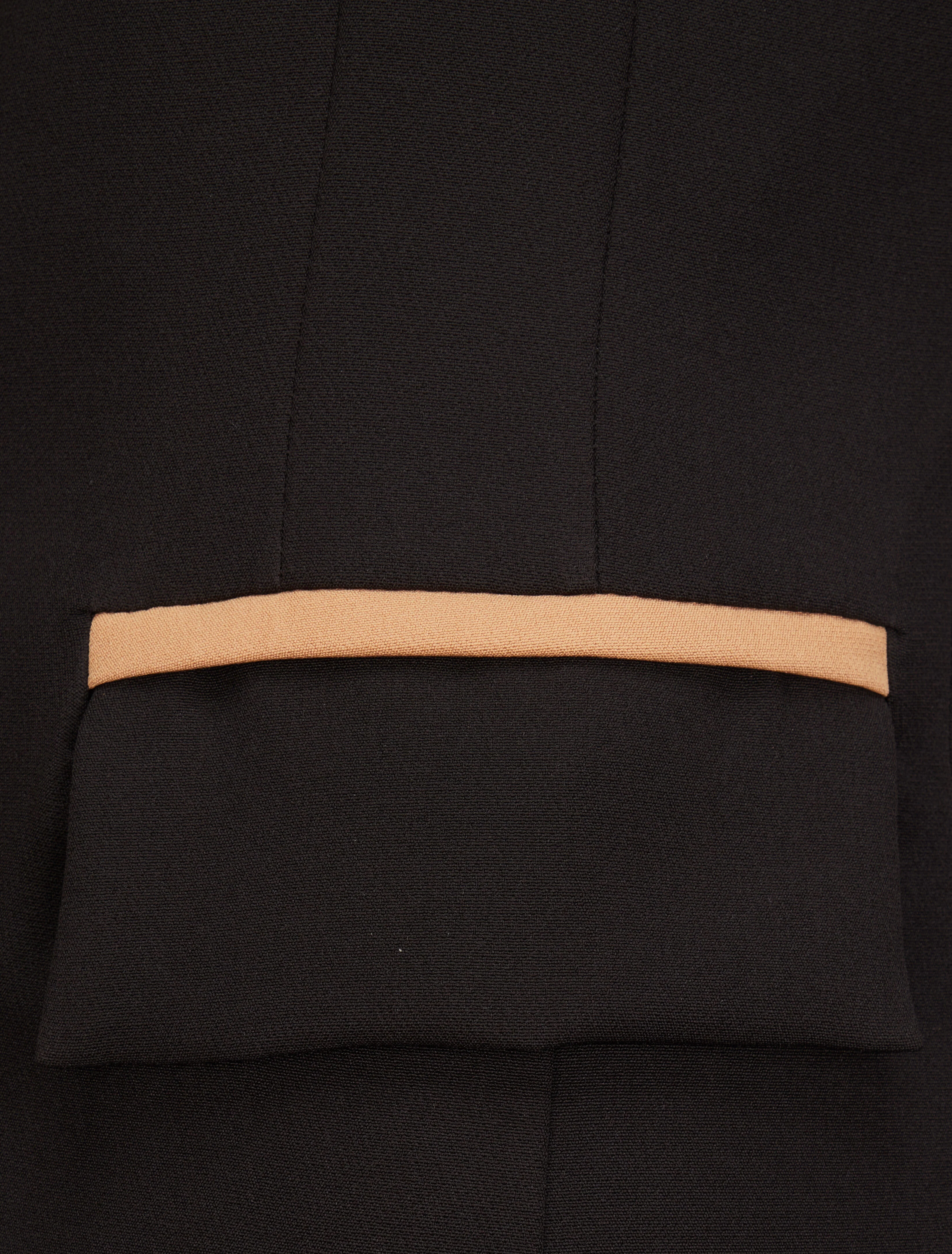 Blazer oversize bi-couleur - Noir - Image 3