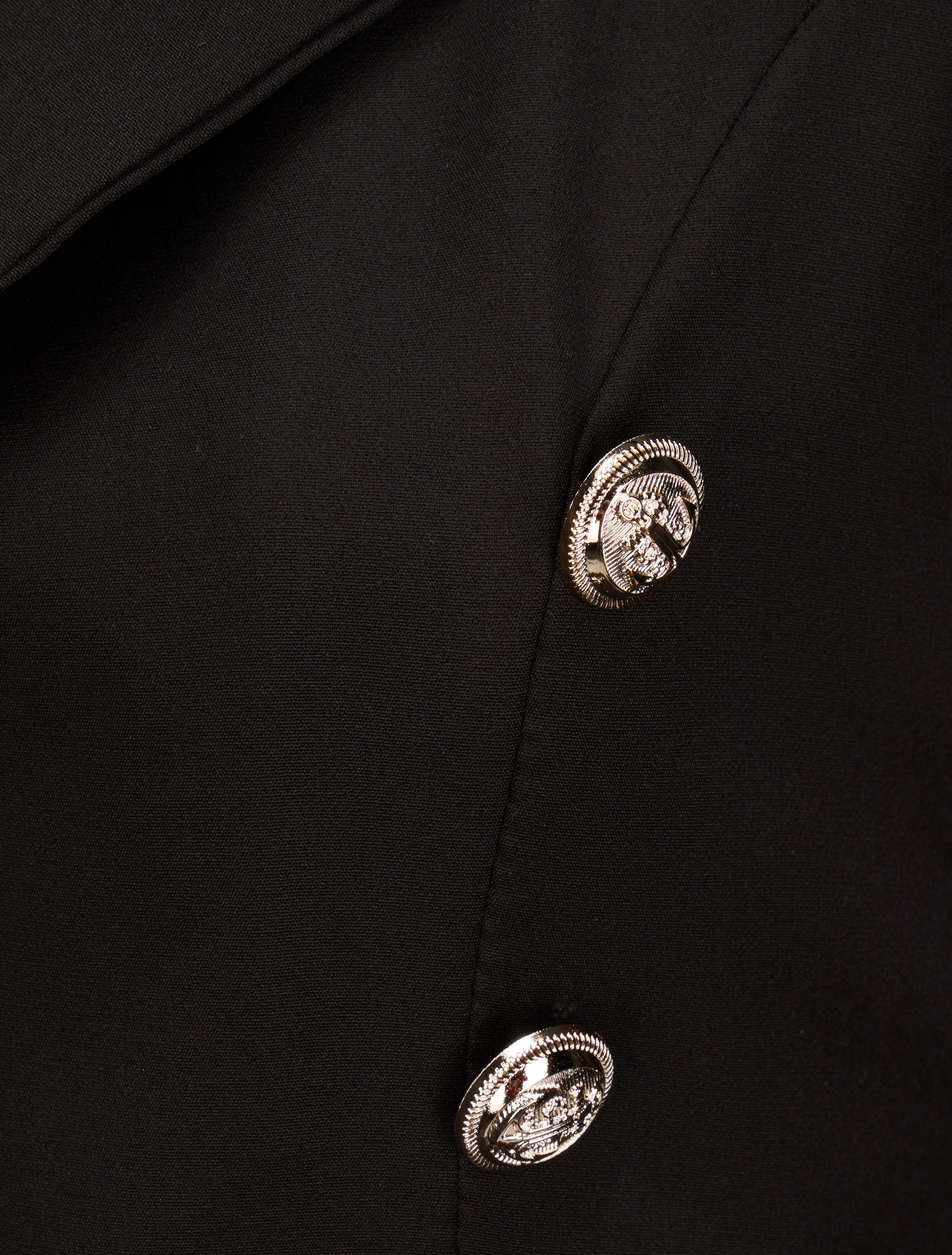 Blazer overzise uni - Noir - Image 3