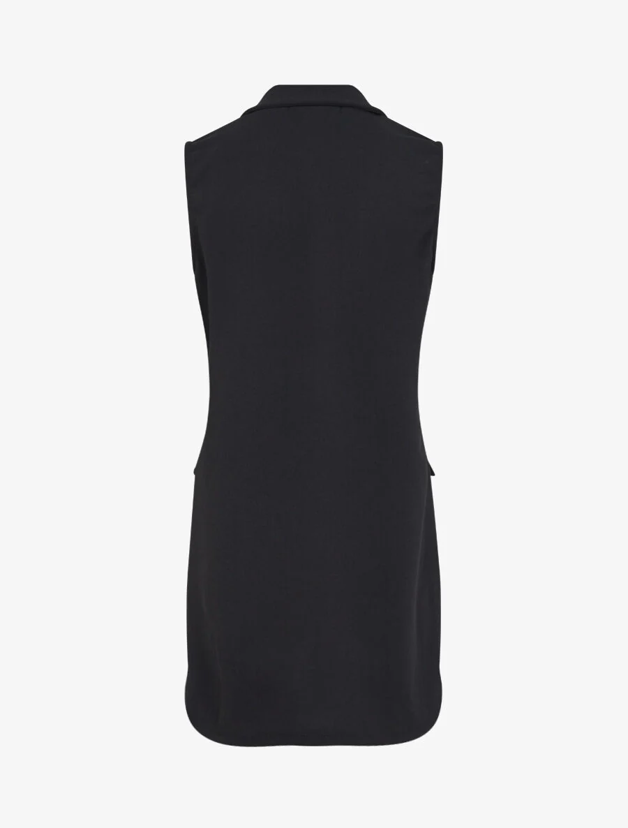 Blazer sans manches - Noir - Image 2