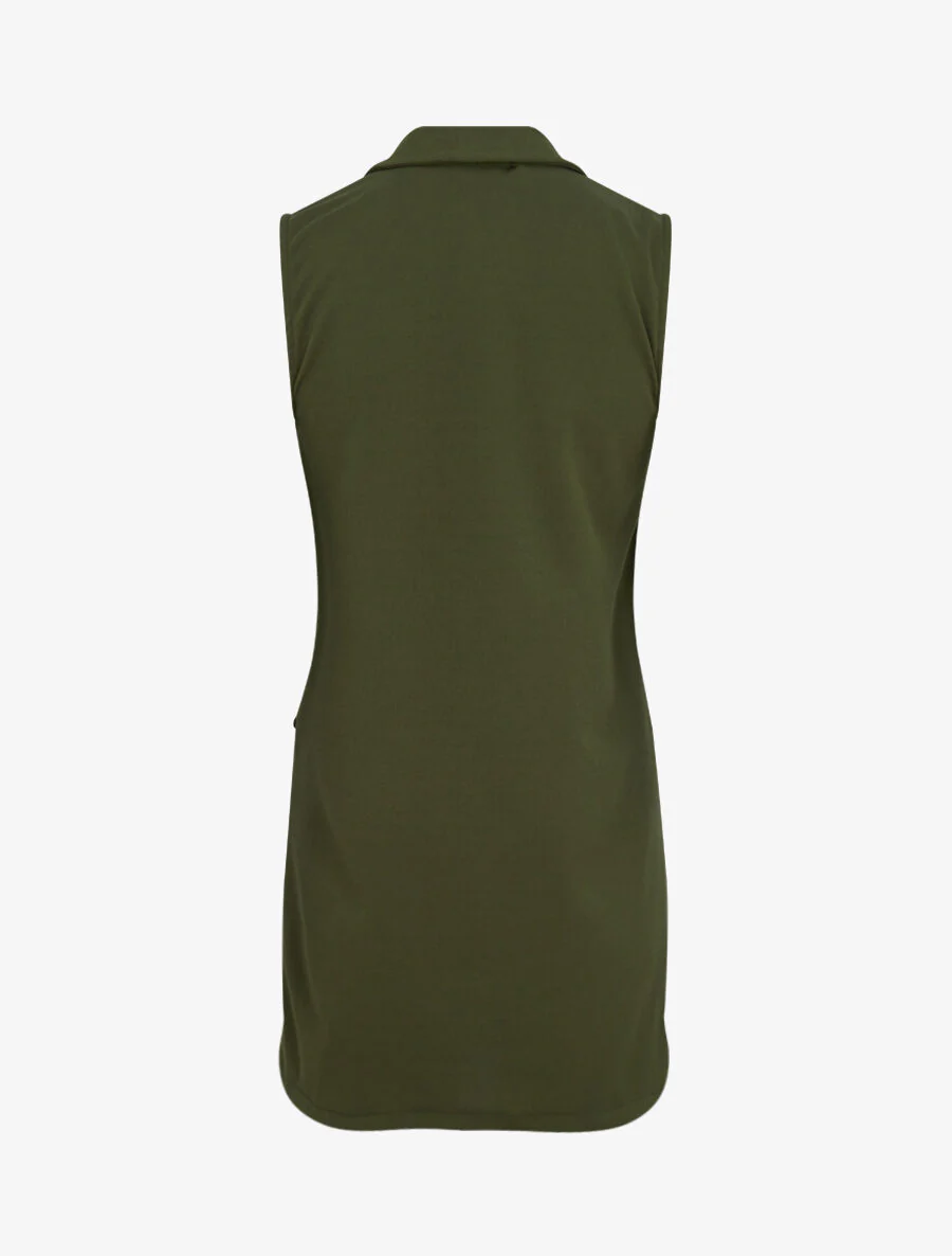 Blazer sans manches - Kaki - Image 2
