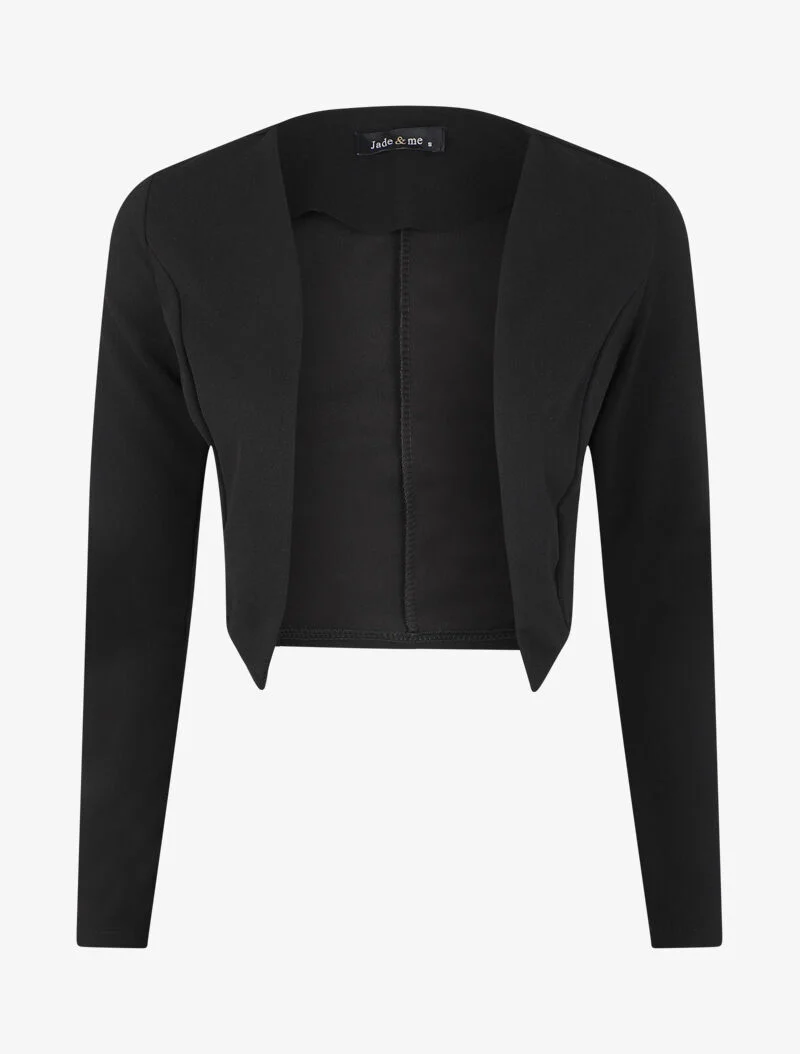 Boléro à pans asymétriques - Noir