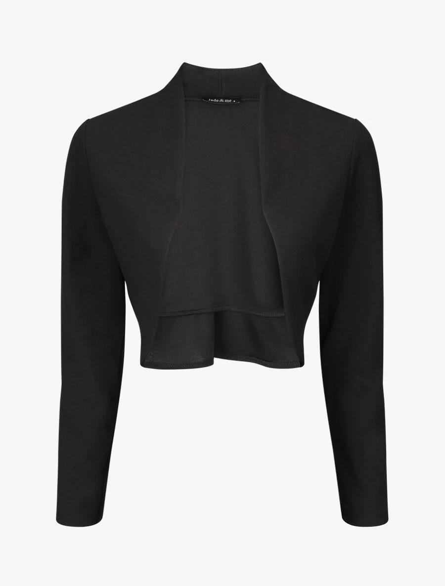 Boléro classique col droit - Noir