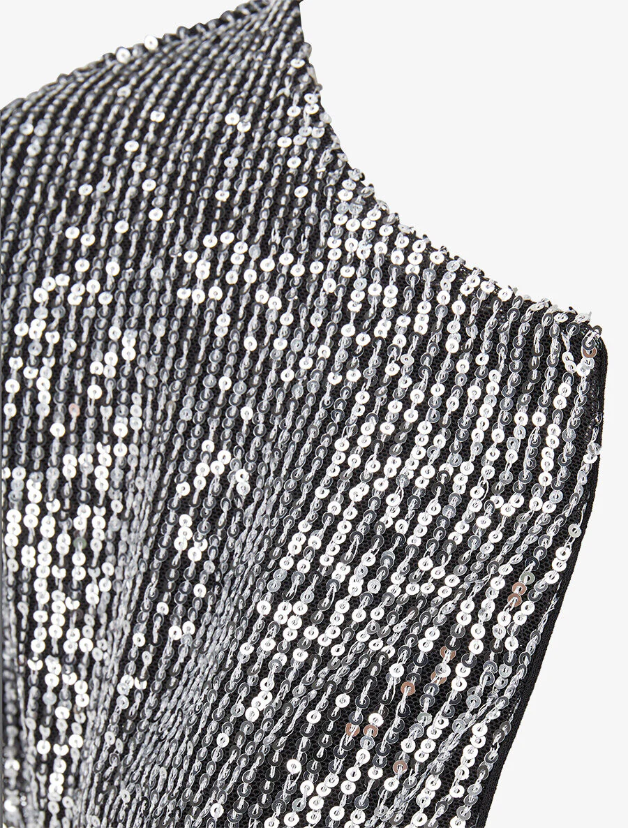 Boléro en sequins - Argent - Image 3