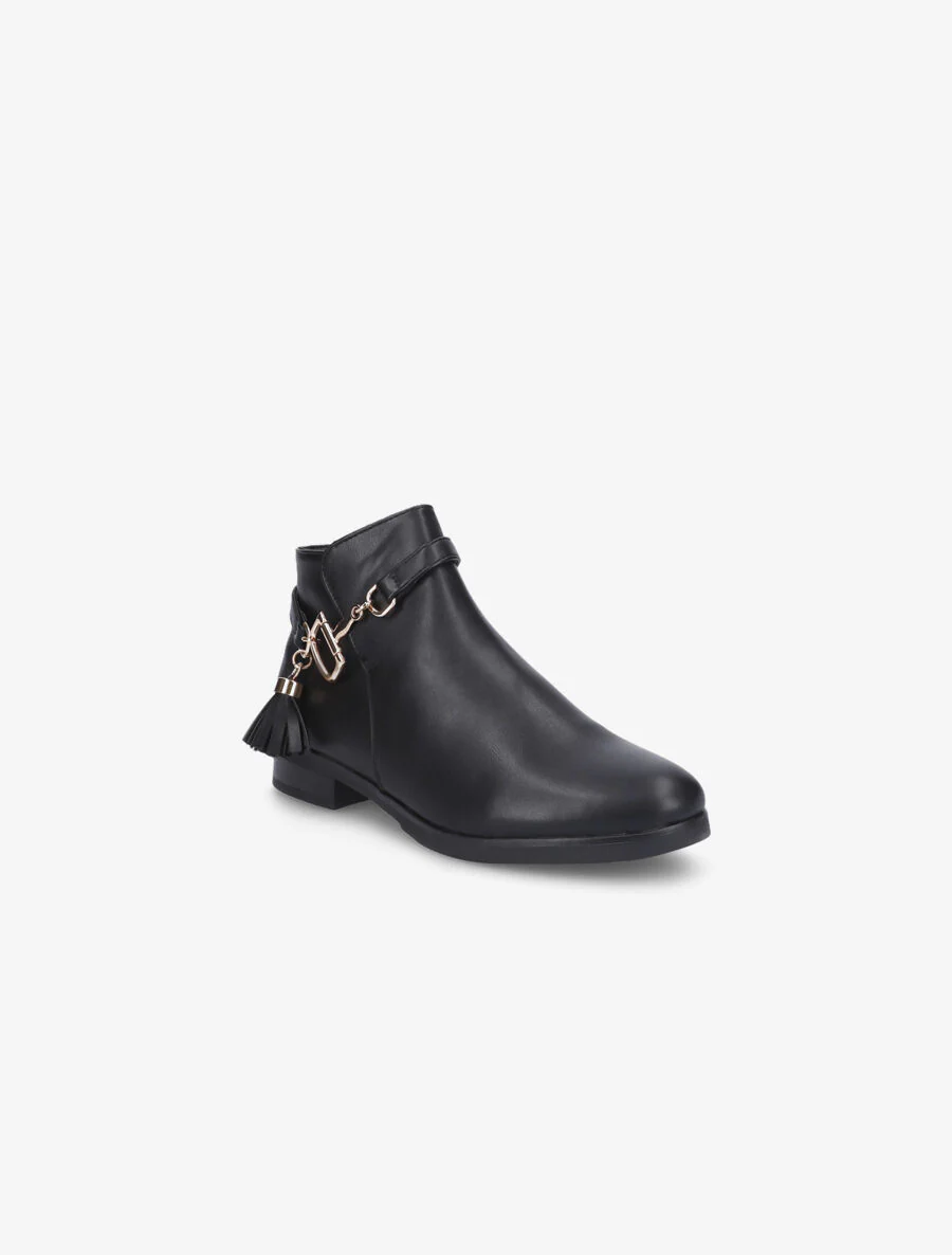 Boots à mords noir - Noir - Image 2