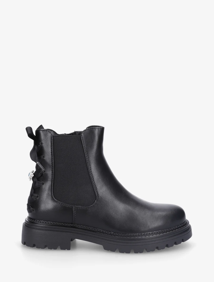 Boots à noeud - Noir