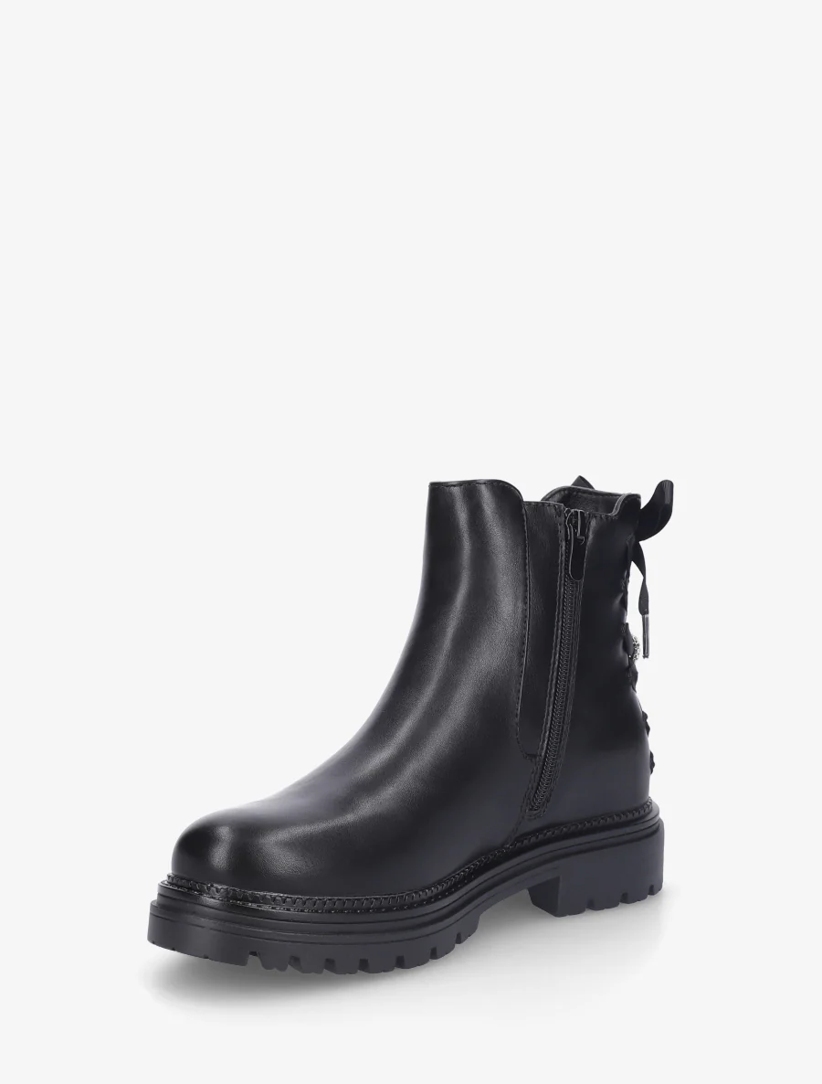 Boots à noeud - Noir - Image 3