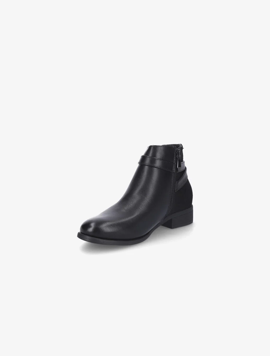 Boots lanières croisées noir - Noir - Image 3