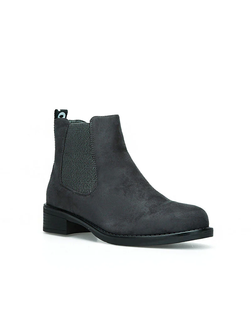 Boots suédine love - anthracite - Image 2