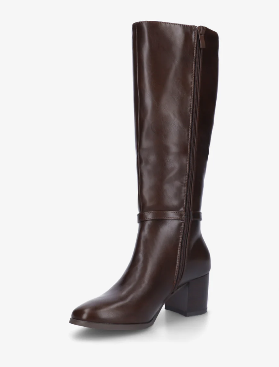 Bottes classiques à boucle - Marron - Image 3