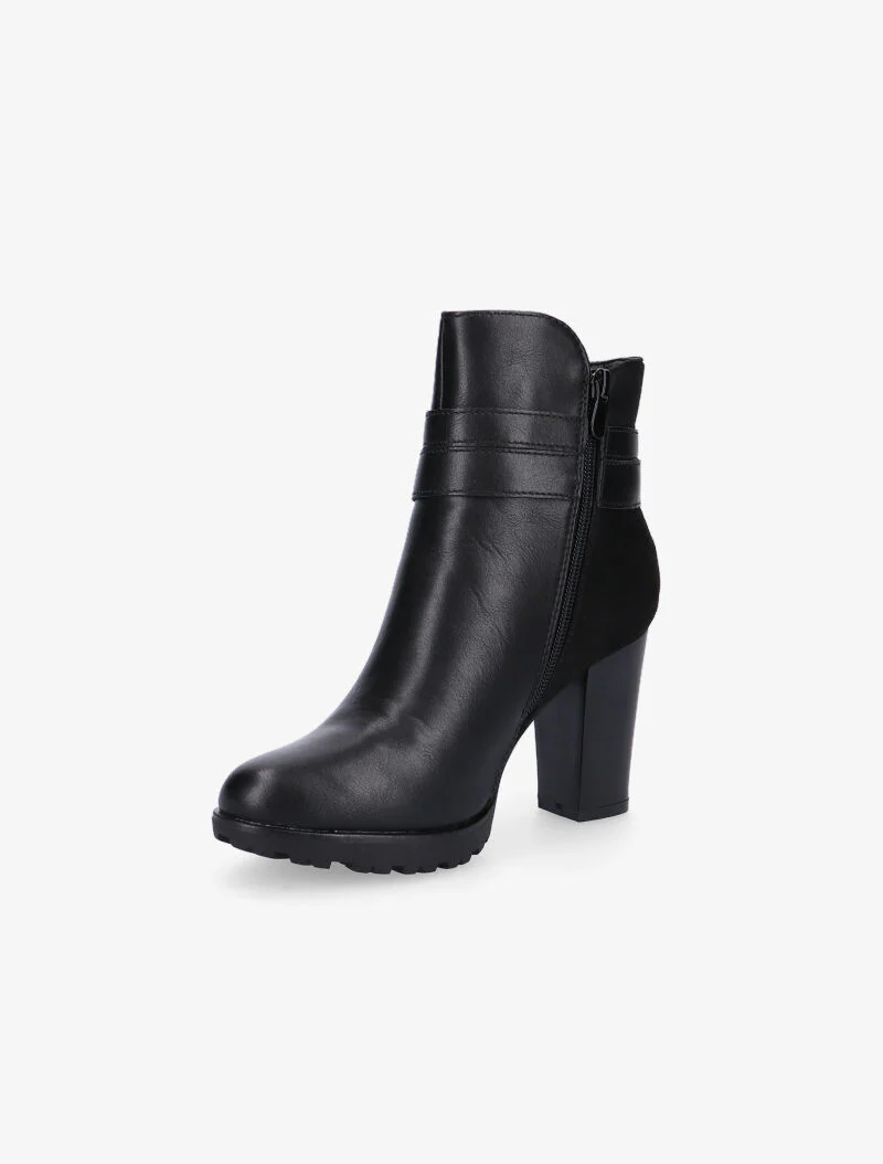 Bottines à double sangles à la cheville - noir - Image 3