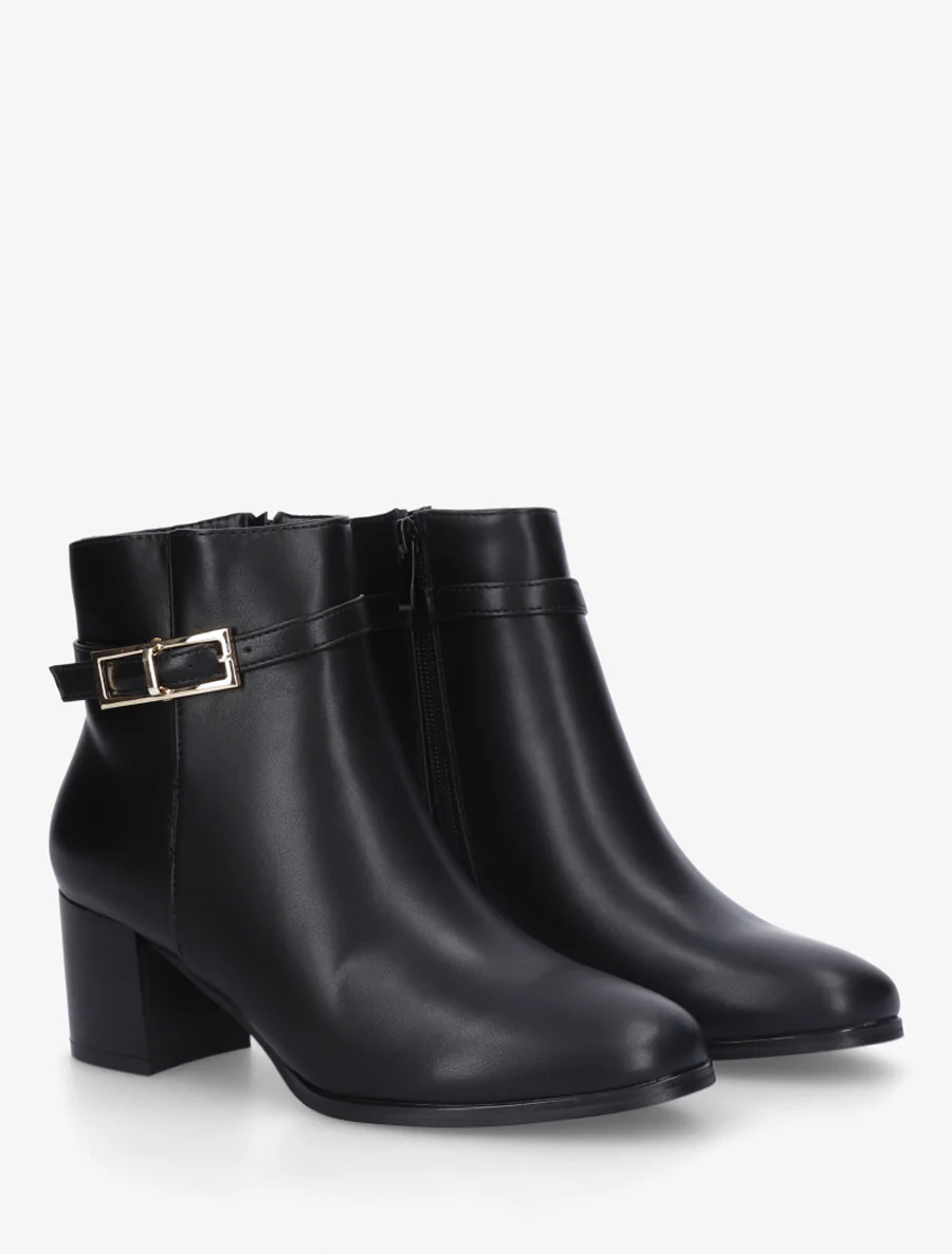 Bottines classiques à boucle - Noir - Image 4