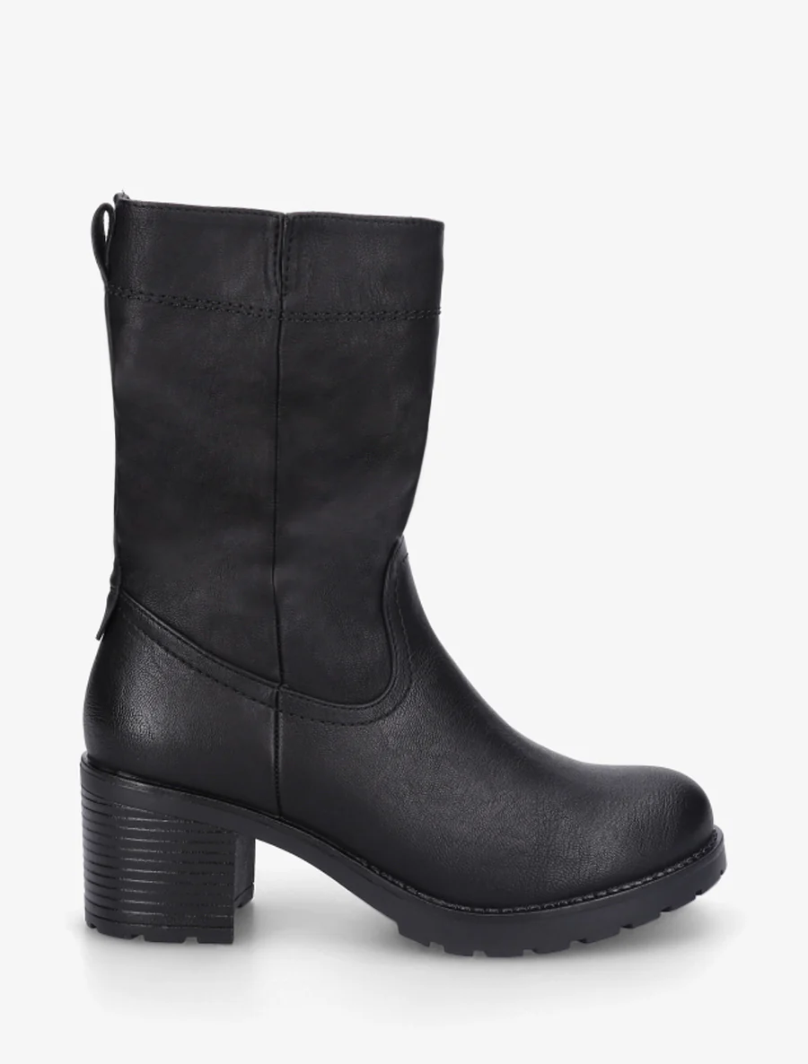 Bottines montantes classiques - Noir