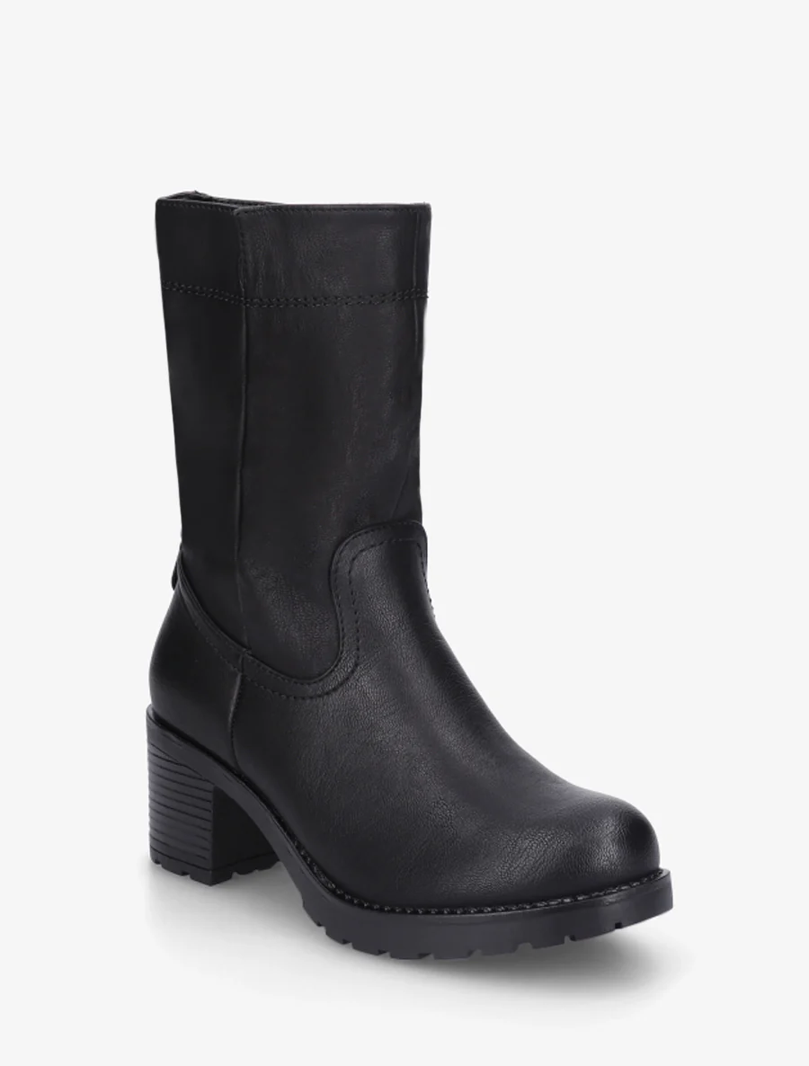 Bottines montantes classiques - Noir - Image 2
