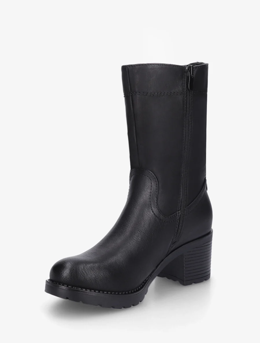 Bottines montantes classiques - Noir - Image 3