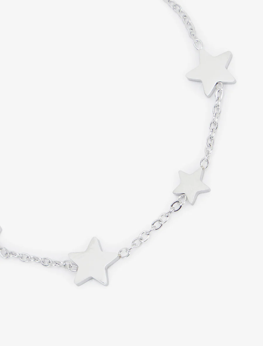 Bracelet à charms étoiles - Argent - Image 3